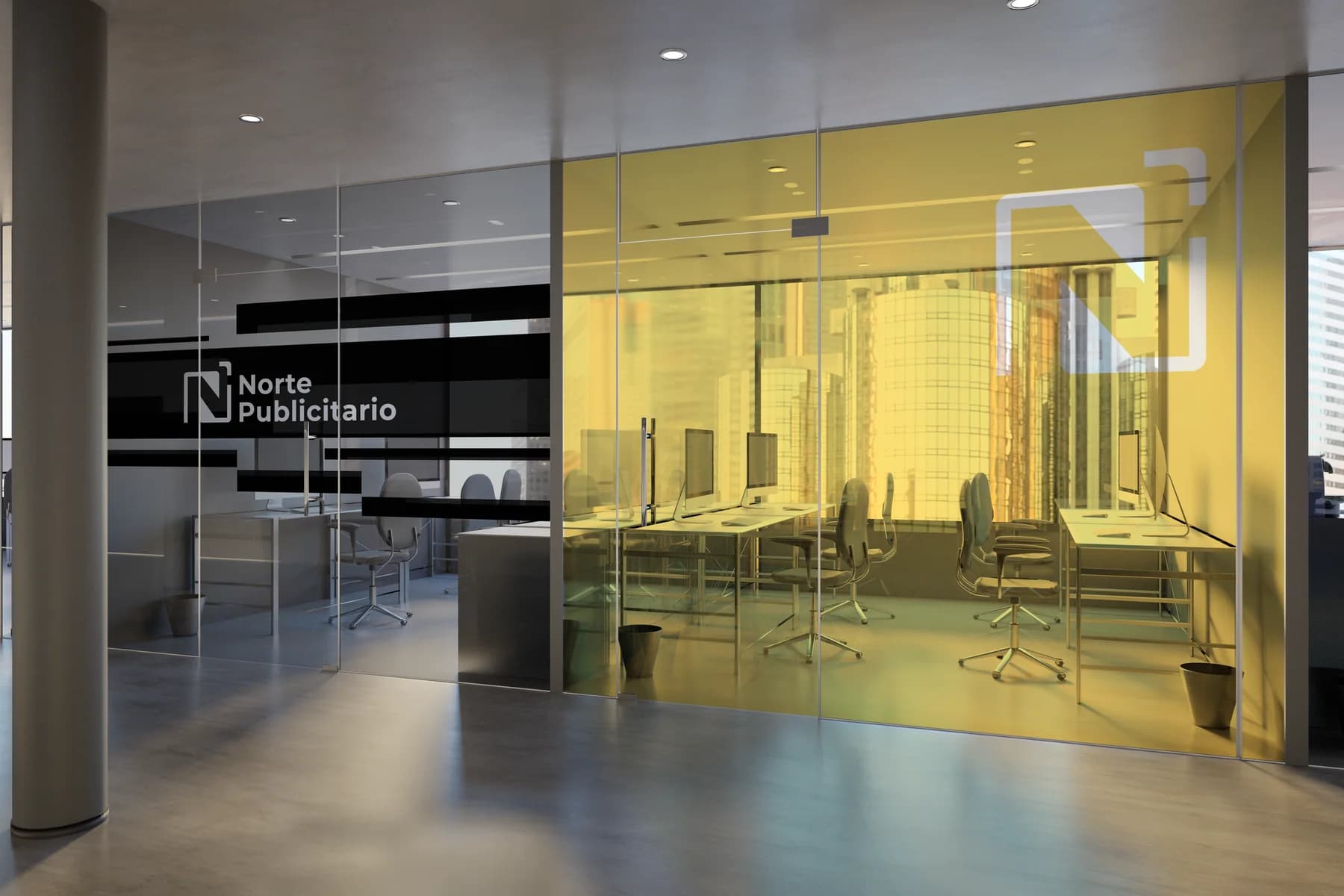 Espacio creativo de Norte Publicitario